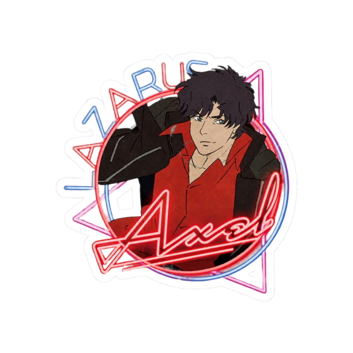 SaleLimitedPre-ownedPre-orderBack-orderOrder Closed"LAZARUS" Travel Sticker 1. AxelEnsky - alternate angle 3, merchandise